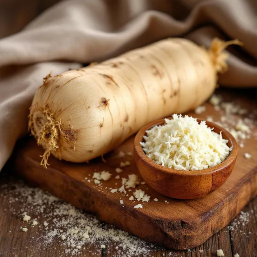 Krenwurzel ganz und gerieben