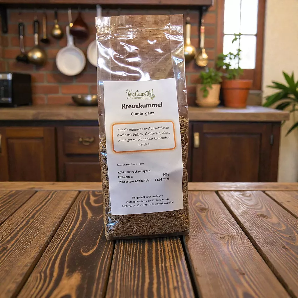 Kreuzkümmel getrocknet - Kraitaweibl e.U.