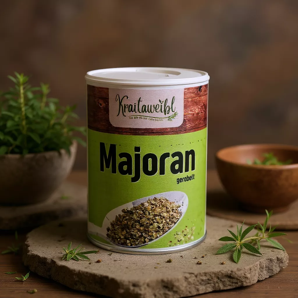 Majoran in Streudose | Kraitaweibl.at