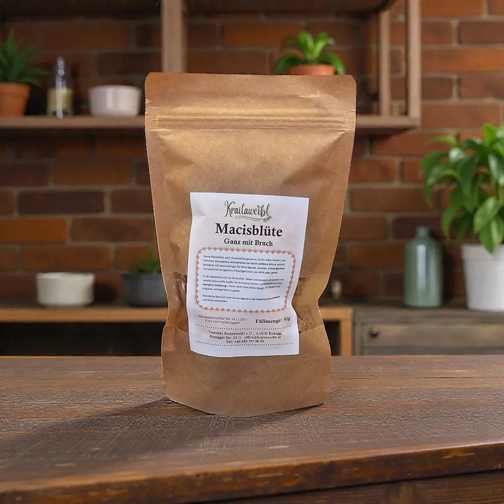 Muskatblüte ganz - Kraitaweibl e.U. Rosegg